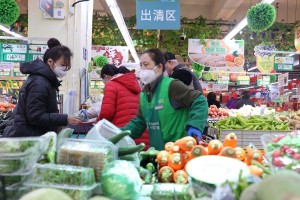 合肥疫情下的超市，民生保障与社会责任的考验
