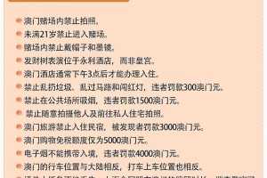 广西人去澳门无限次数，政策解读与旅行指南