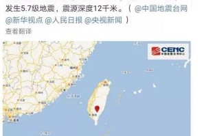 台湾地震最新进展，影响分析