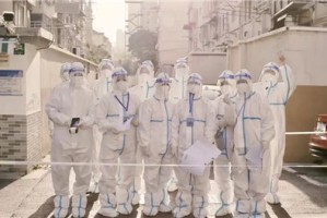 上海长宁区，疫情下的坚韧与希望