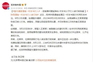 北京朝阳一村支书遭暴力袭击 扫黑除恶专项斗争再显威力