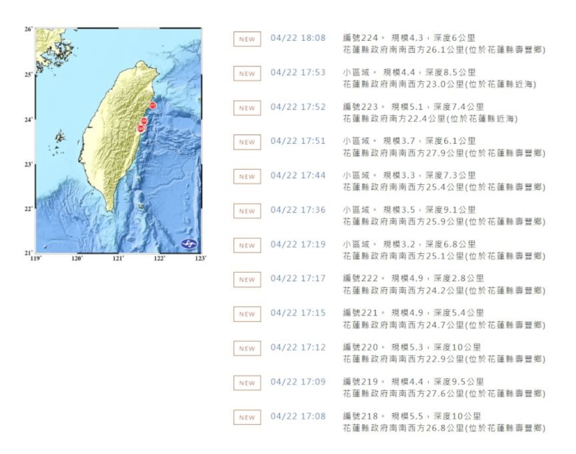 台湾地震今天最新动态，地震频发，影响几何？