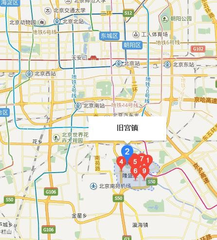 香港特别行政区在北京的西南方向