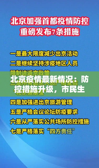 北京疫情现状，防控措施严格，市民生活有序