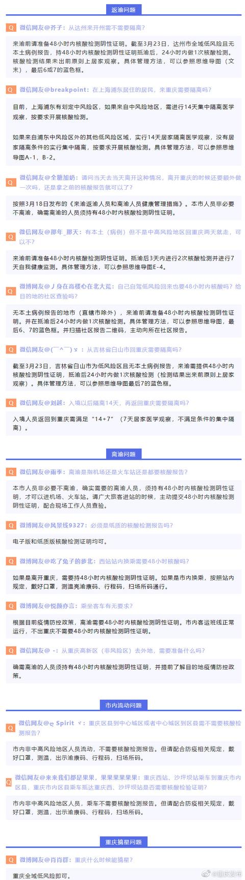 重庆疫情进出京最新规定，全面解读与出行指南