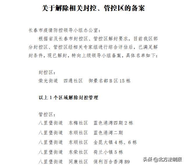 长春是否解封？疫情管控与市民生活的双重考量