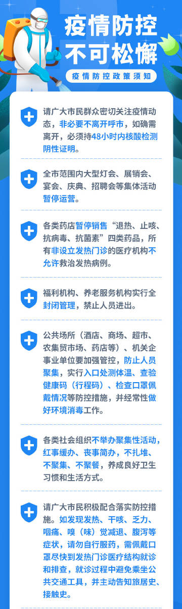 呼和浩特市最新疫情防控管理规定解读与实施指南
